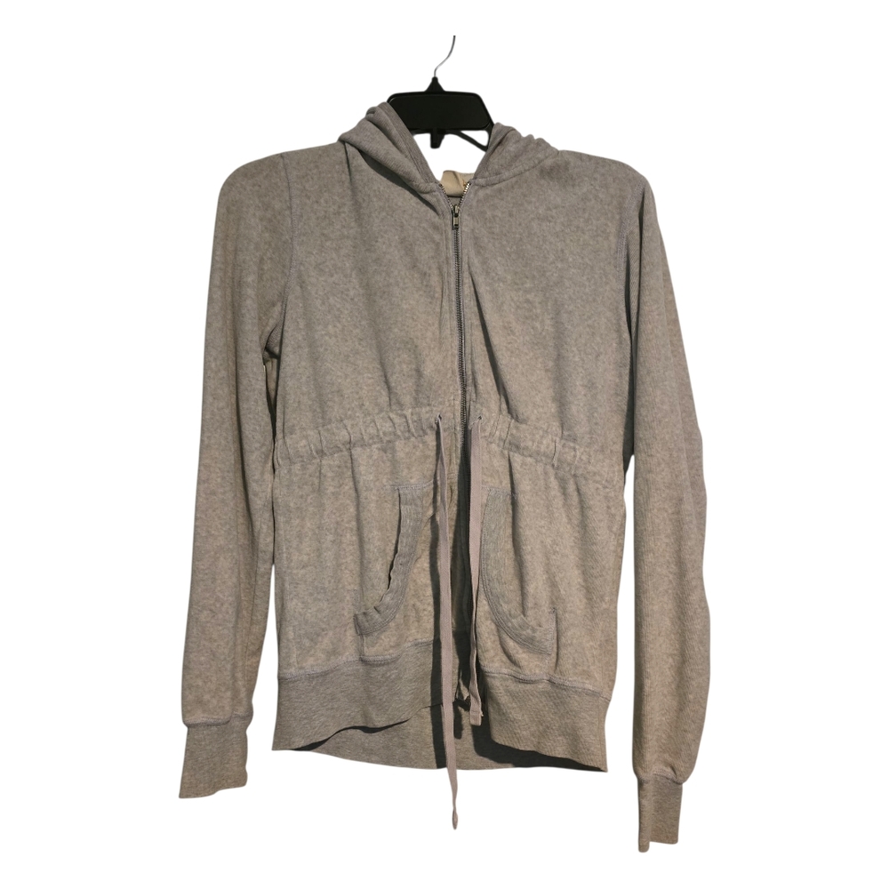 Gray Zip-Up Hoodie